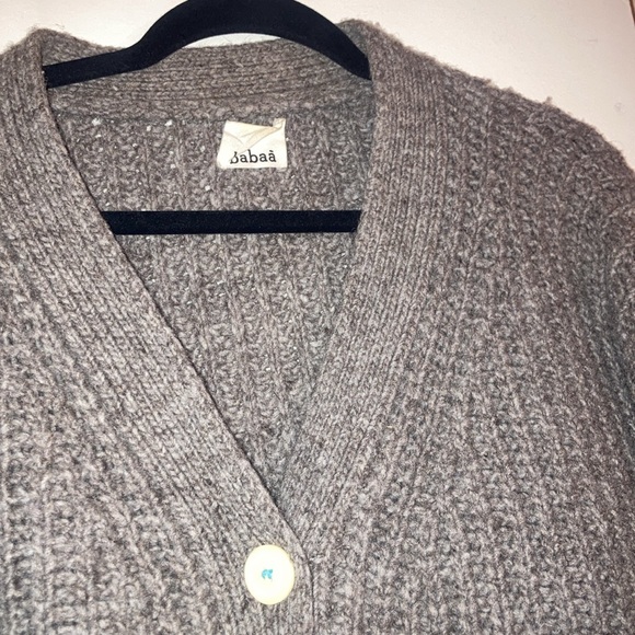 Babaa cardigan no19 dark mist - Picture 3 of 5